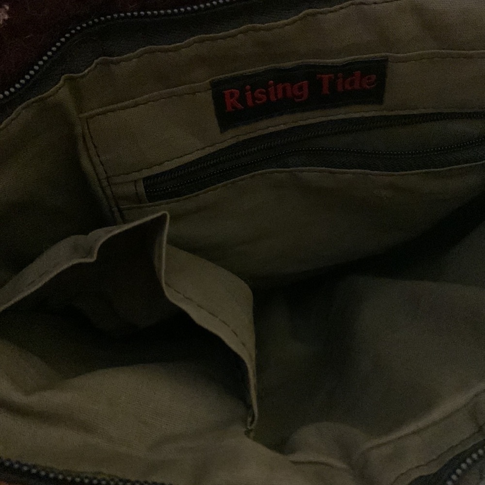NEW Anthropologie Rising Tide handmade wool purse - Picture 11 of 16